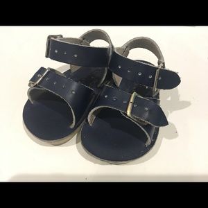 Navy Baby Salt Water Sandals
